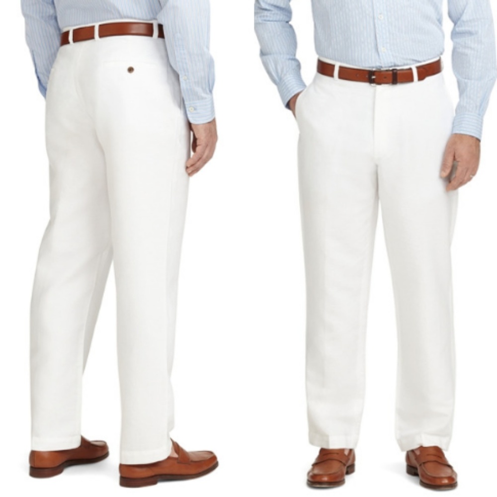 Brooks Brothers Hudson Linen Pants Sz 34/32